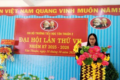 ĐẠI HỘI CHI BỘ LẦN THỨ VII NHIỆM KỲ 2025 – 2028